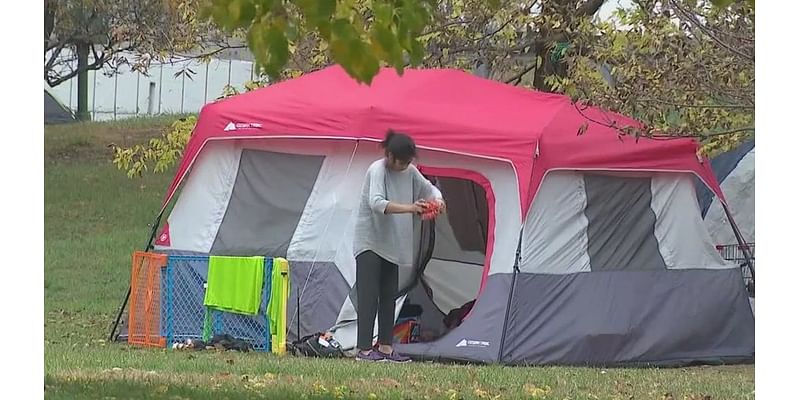 Tent cities continue to grow along Chicago's lakefront, sparking concerns for residents