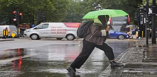 New weather warnings issued as London set to be battered by heavy rain